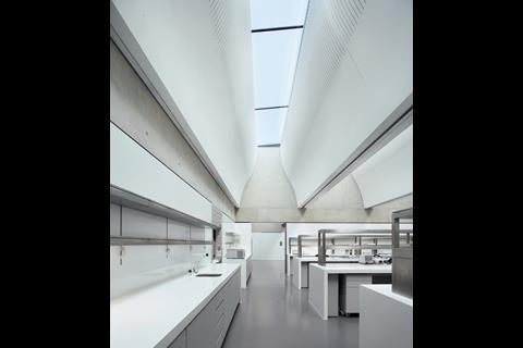 inside the laboratories